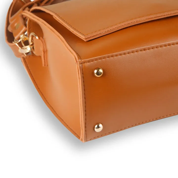 NAVAN BROWN HANDBAG