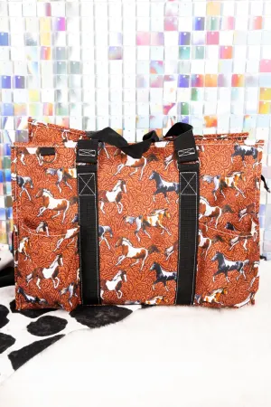 NGIL Hold Your Horses Large Organizer Tote