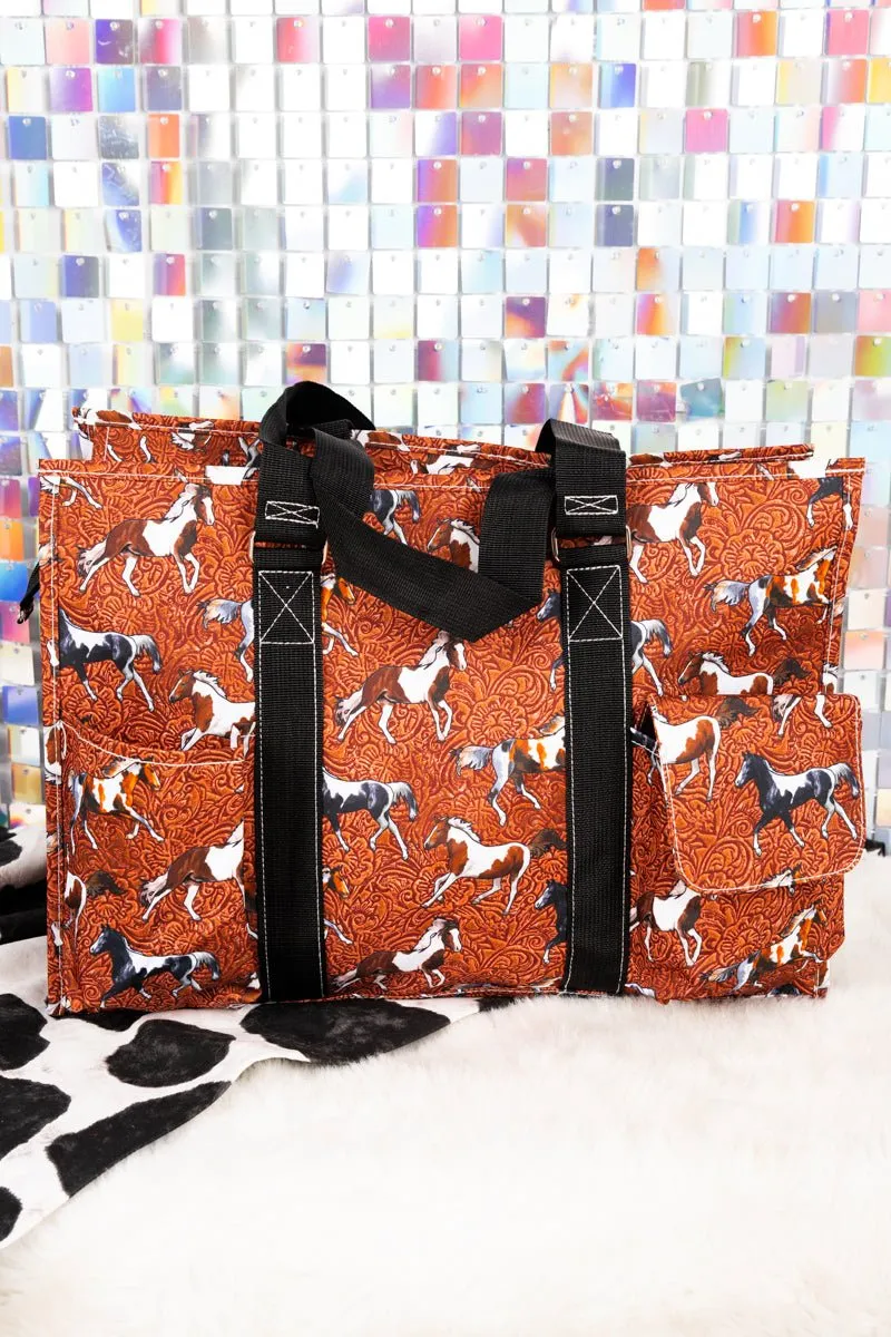 NGIL Hold Your Horses Large Organizer Tote