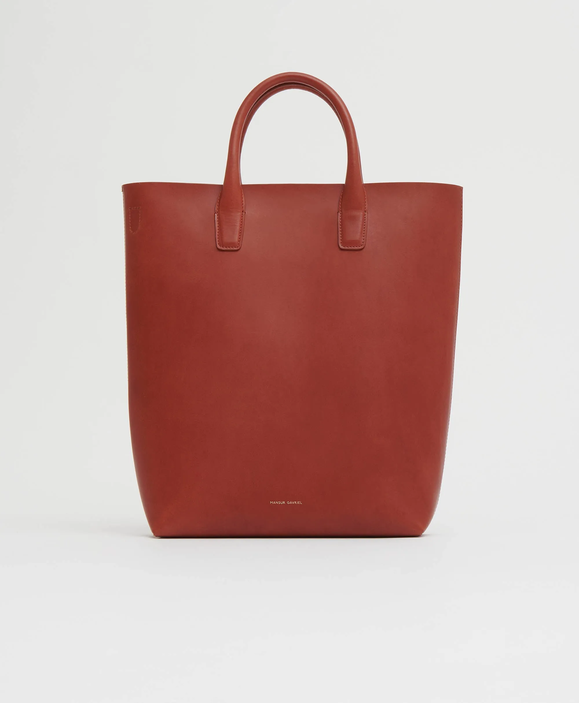 North/South Tote - Brandy / Flamma