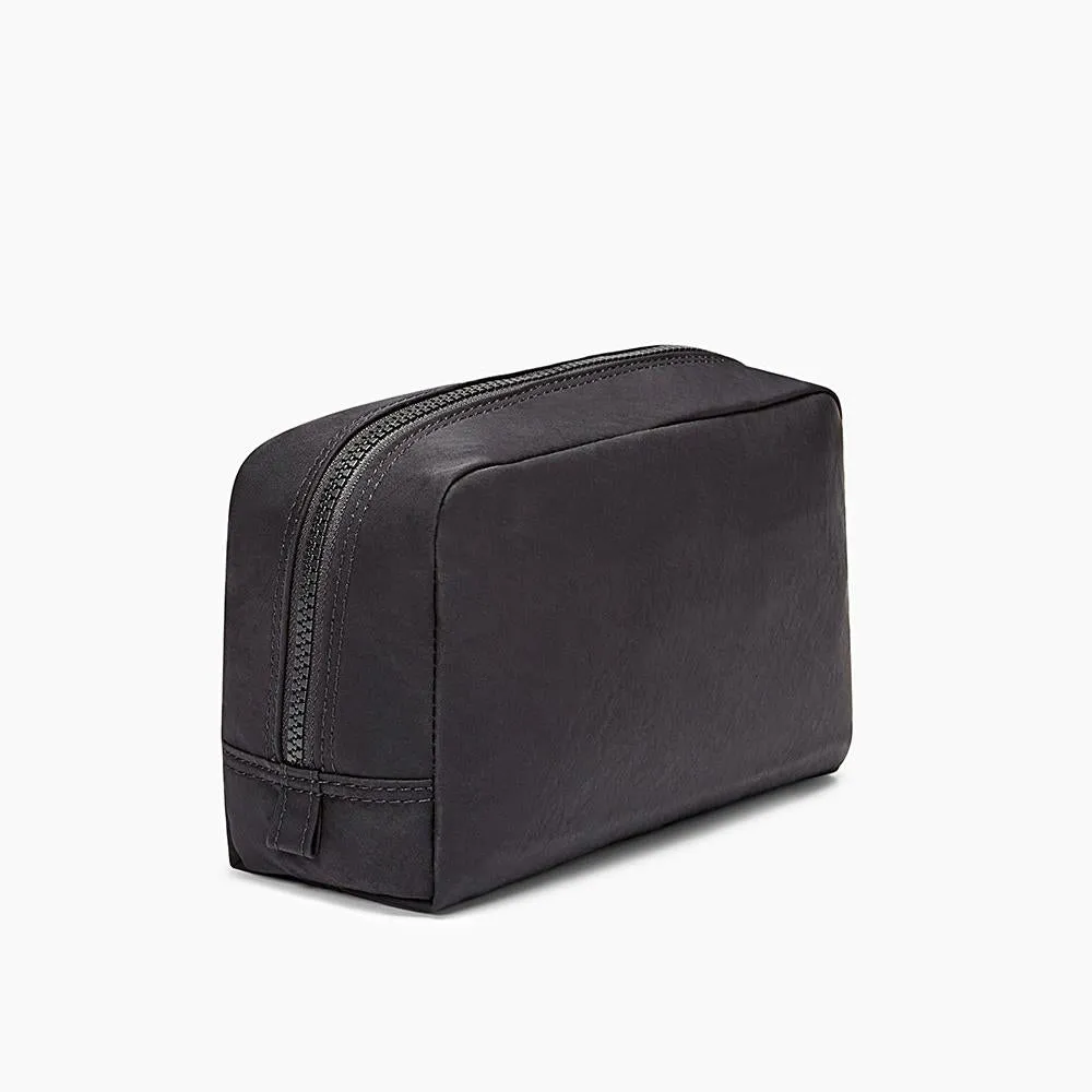 Nylon Cosmetic Pouch (Black)