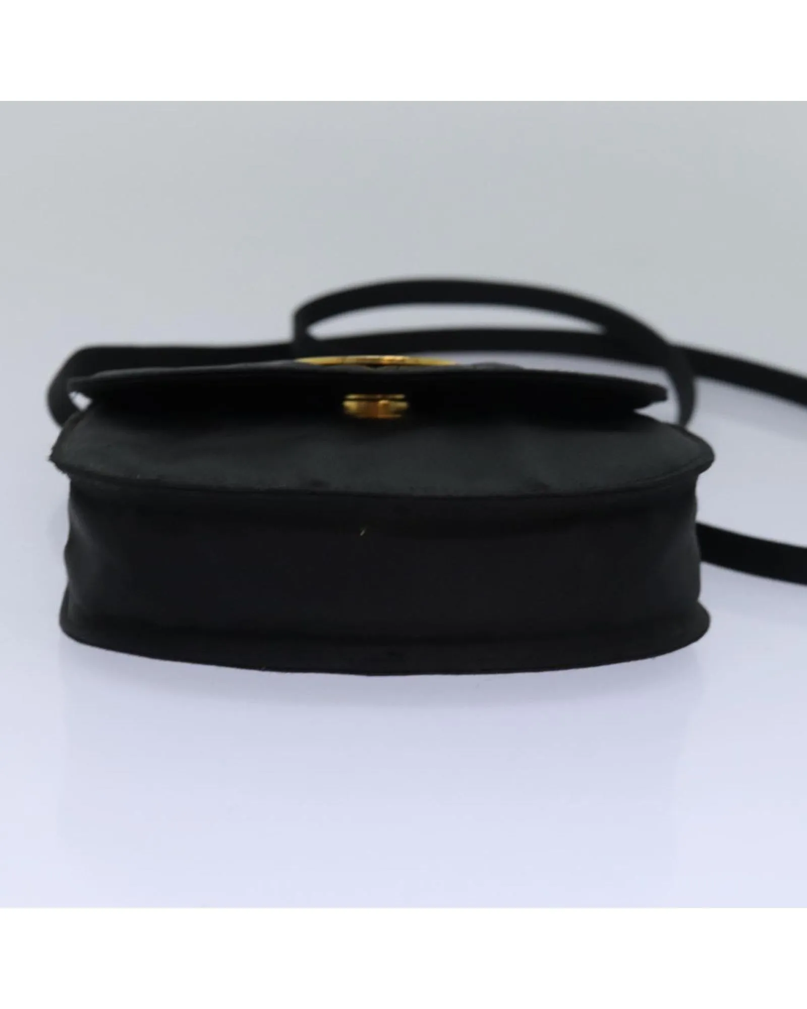 Nylon Shoulder Bag with Adjustable Strap and Minimalist Design