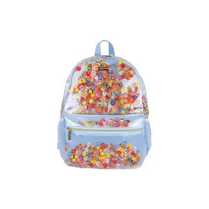 Packed Party Little Letters Confetti Clear Backpack