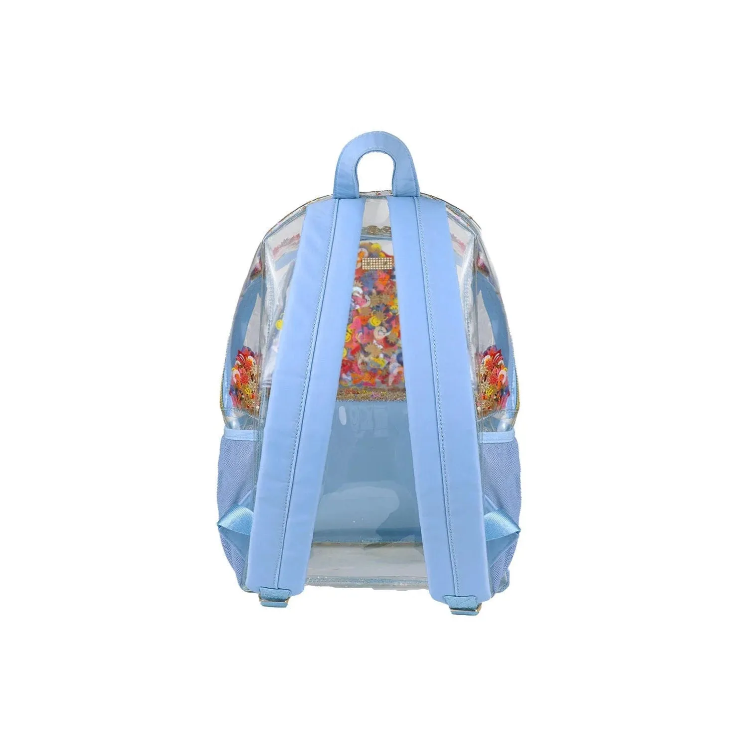 Packed Party Little Letters Confetti Clear Backpack