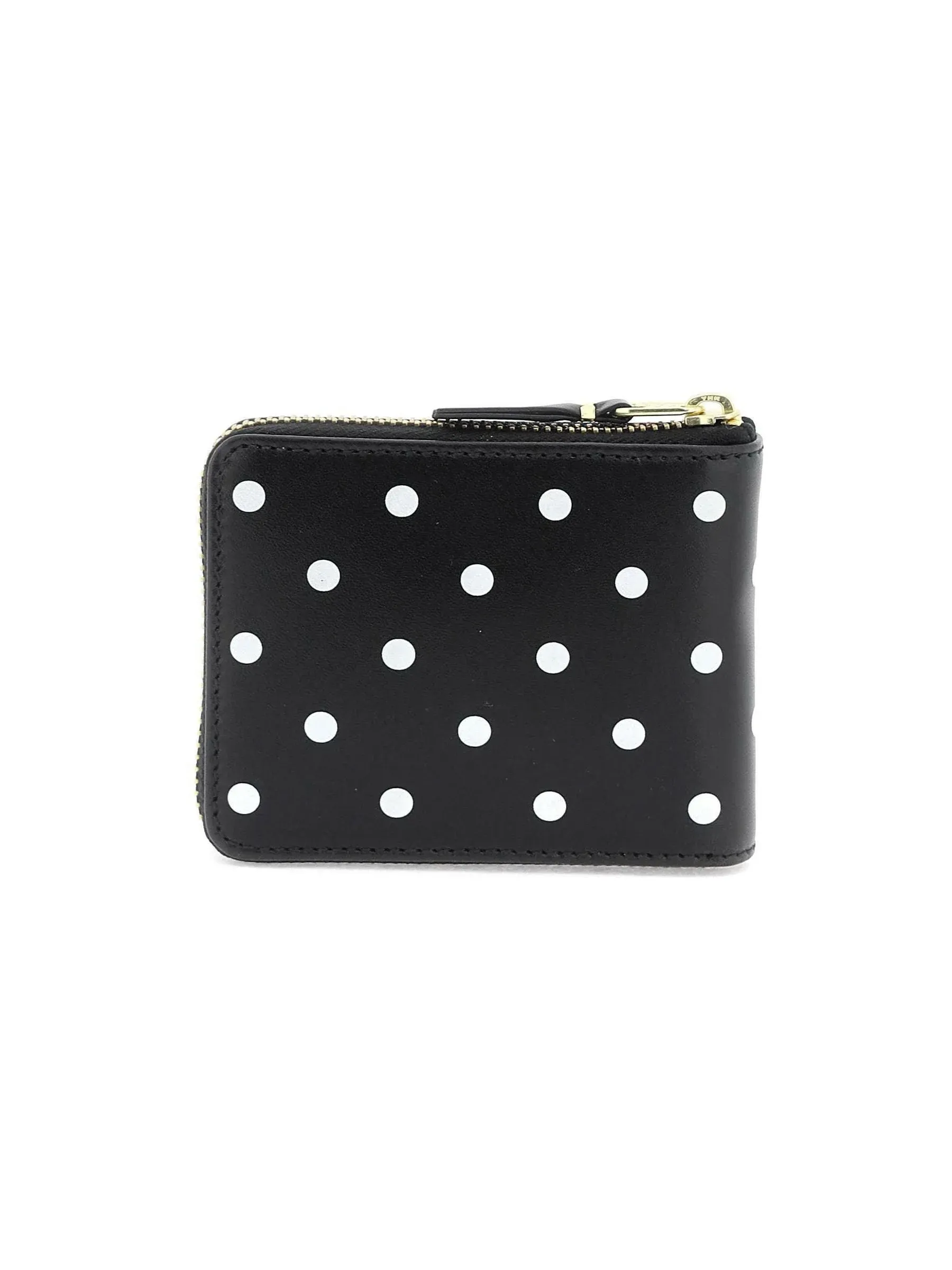 Polka Dot Leather Wallet
