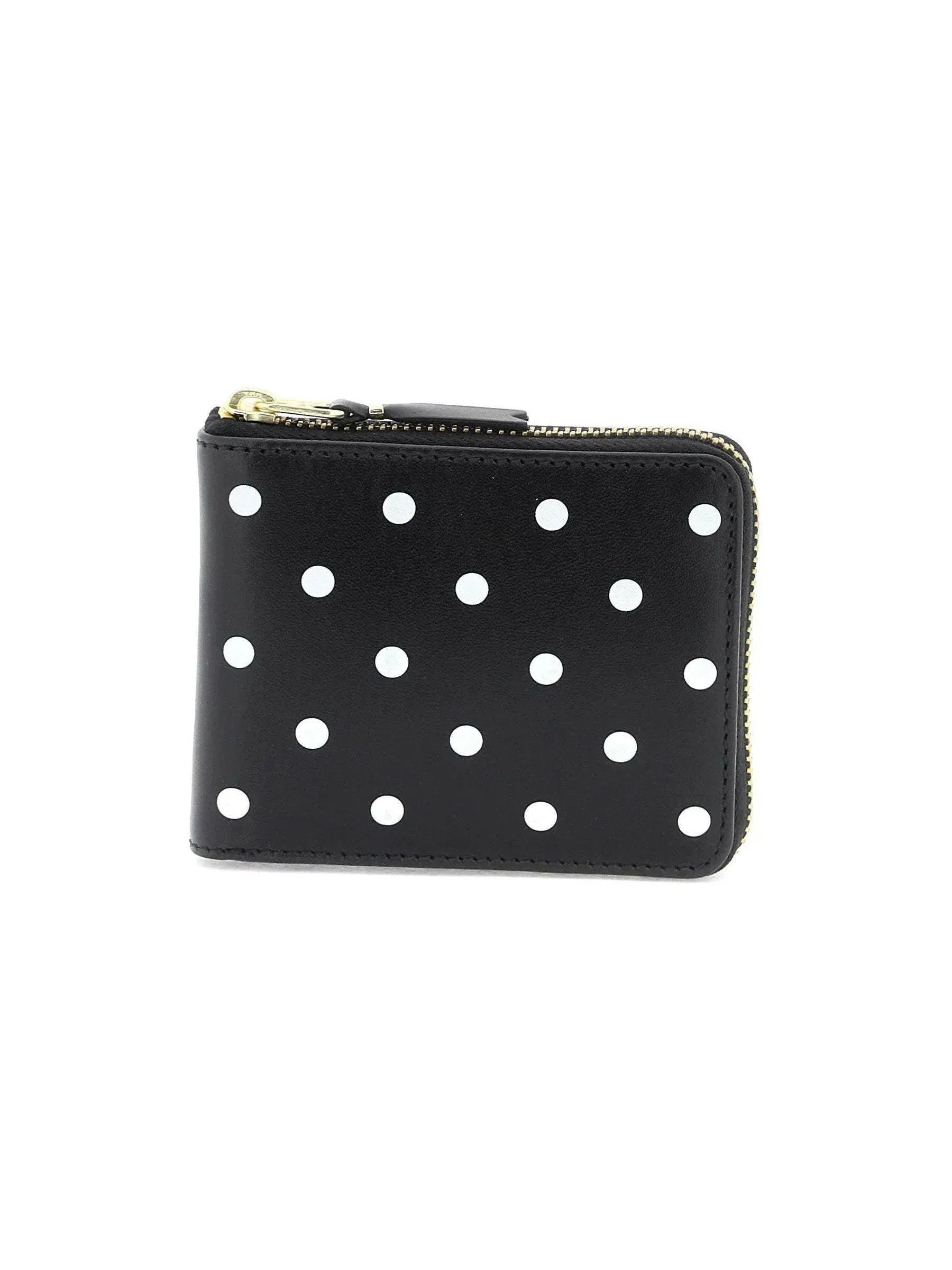 Polka Dot Leather Wallet