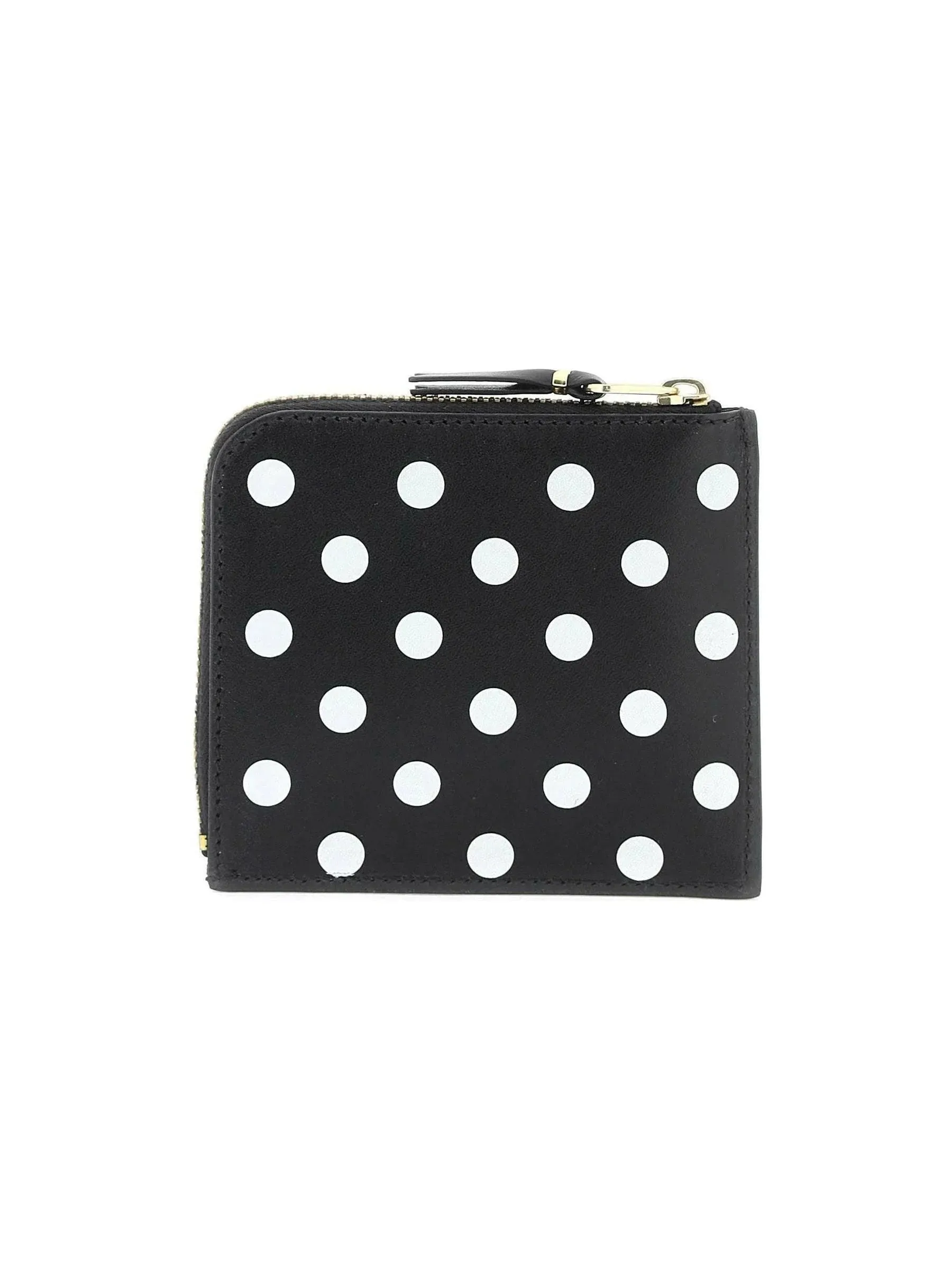 Polka Dots Leather Wallet