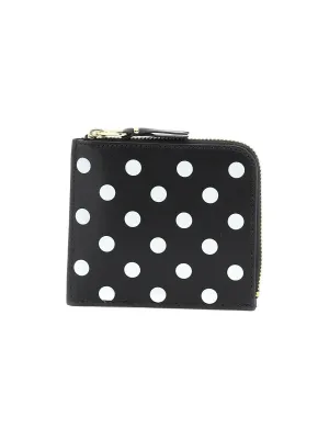 Polka Dots Leather Wallet