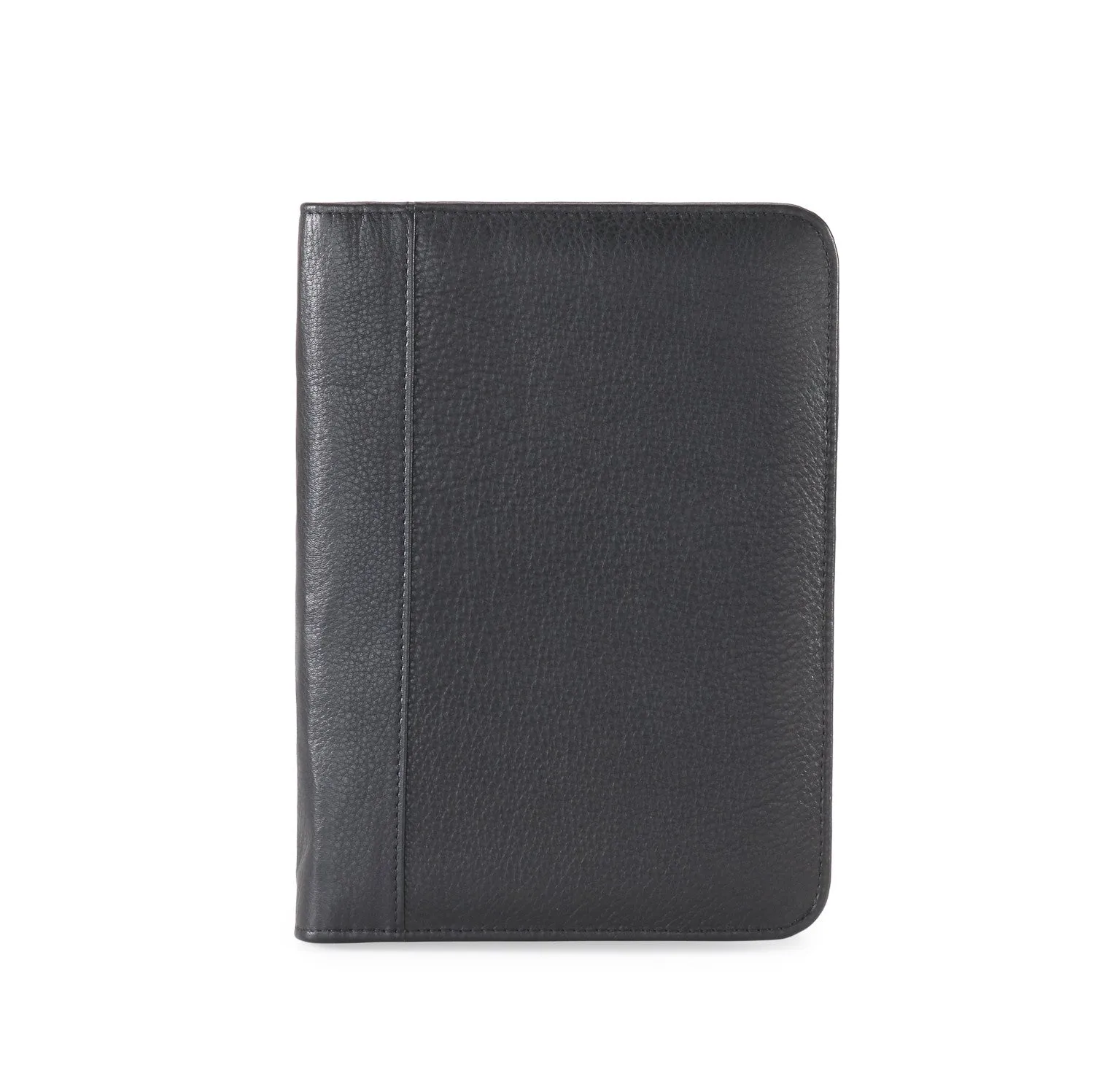 Pratico - leather A5 zip around Organizer #OS01 Black