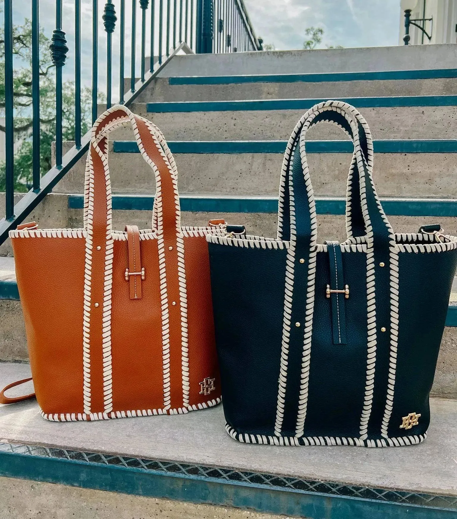 Reed Whipstitch Carryall Tote Bag