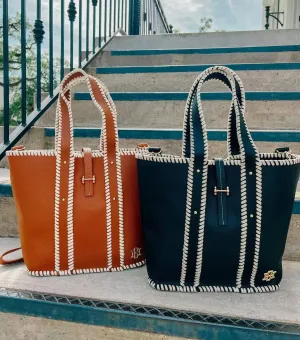 Reed Whipstitch Carryall Tote Bag
