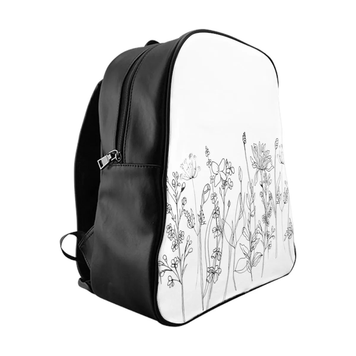 School Backpack Wildflowers