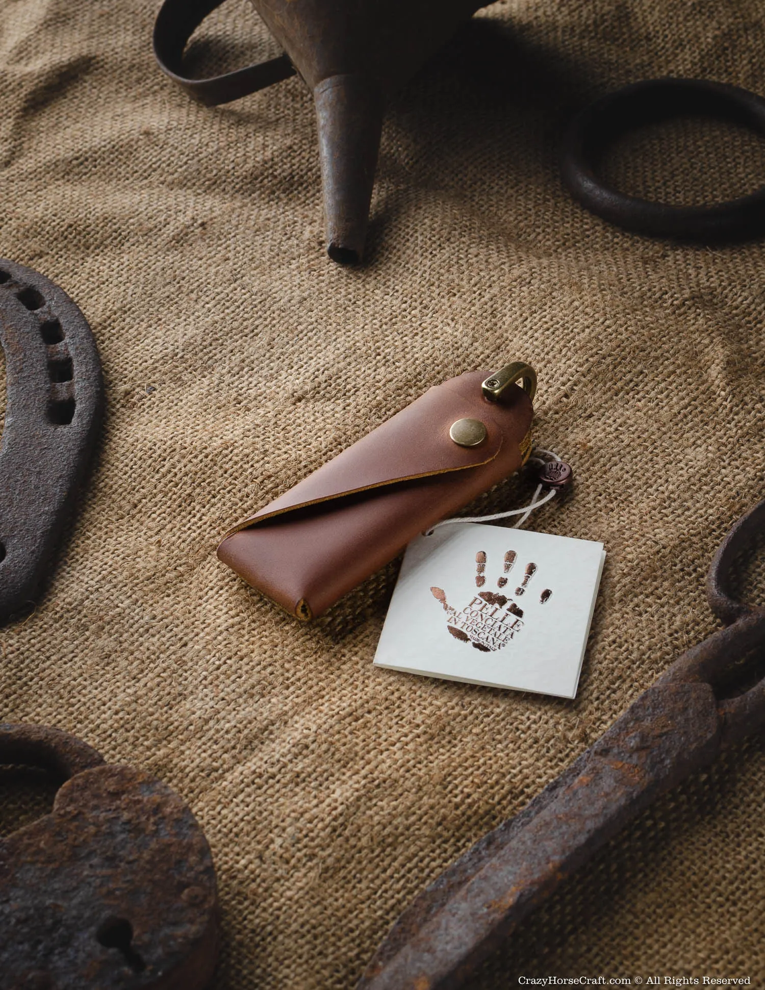 Set of Minimalist series leather wallet and Key Holder