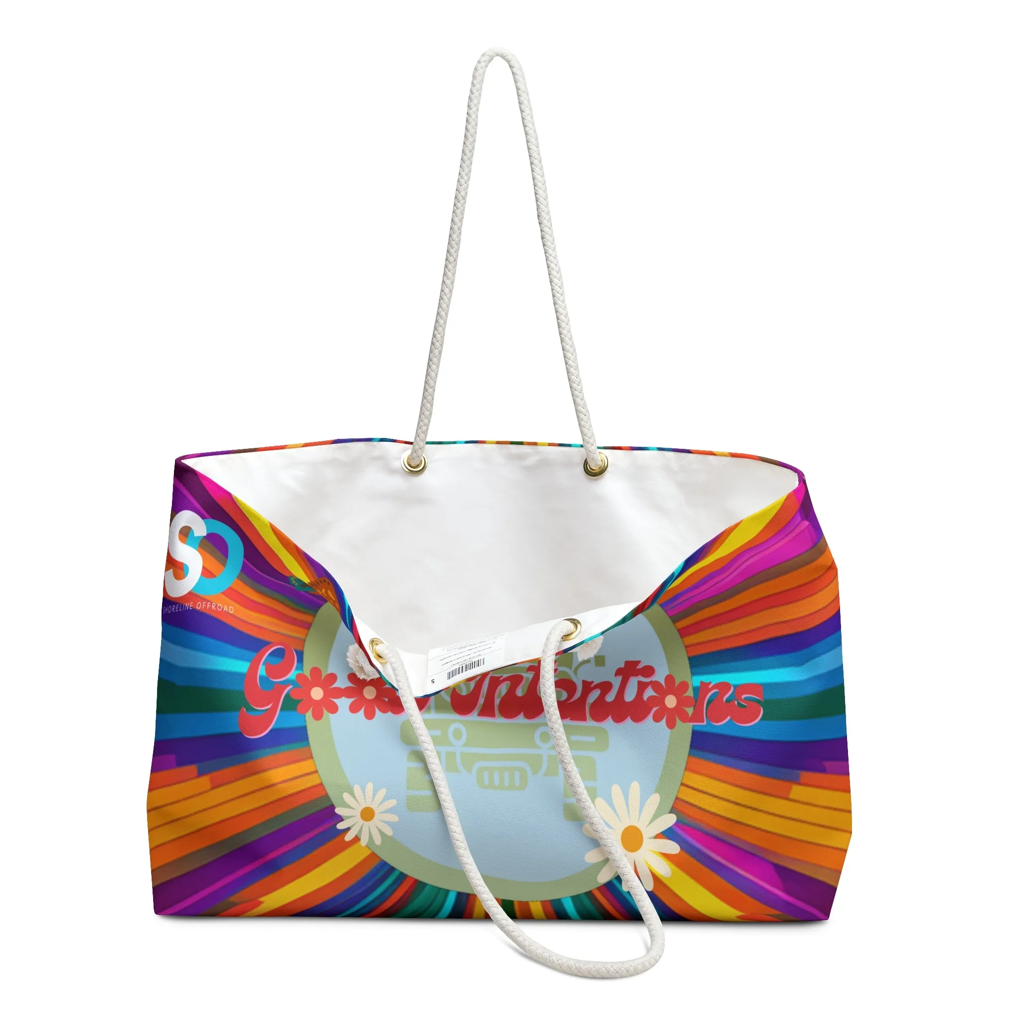 Shoreline Offroad Good Intentions Oversized Weekender Tote Bag