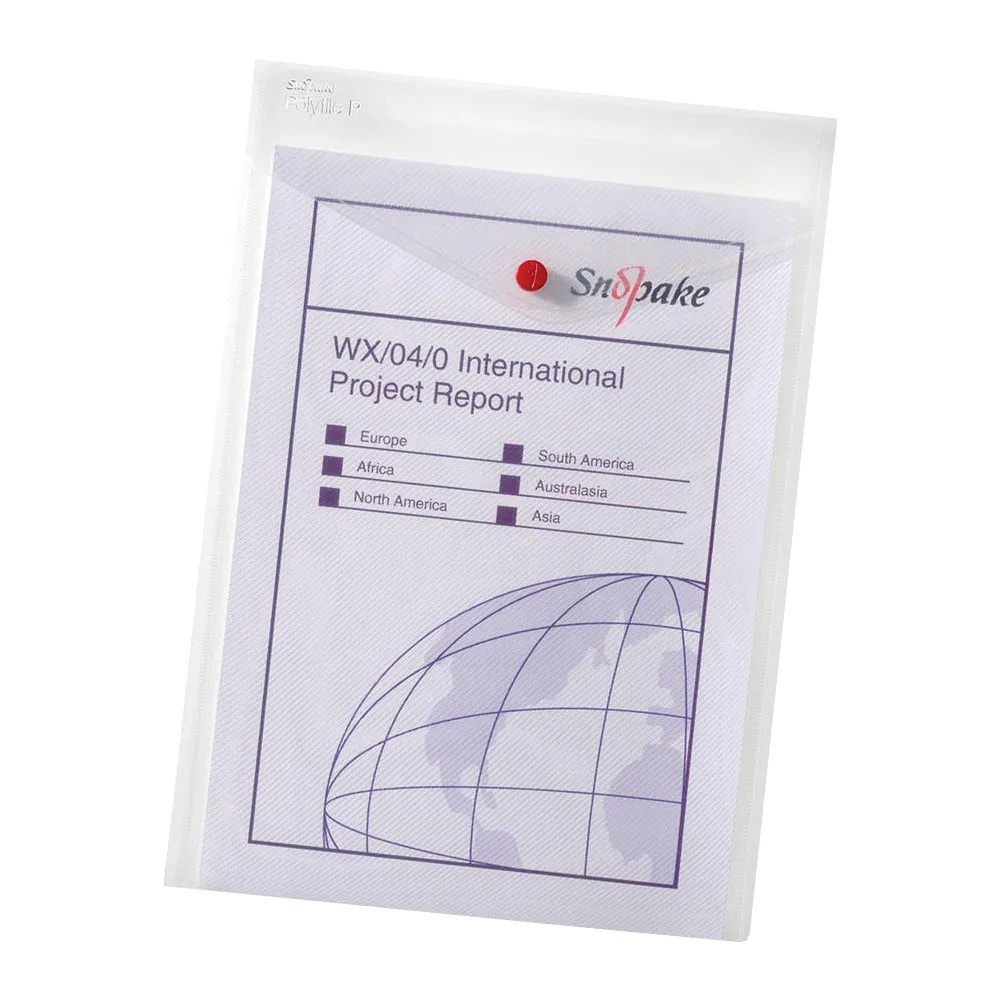 Snopake Polyfile Portrait A7 Clear 13306 pack of 5
