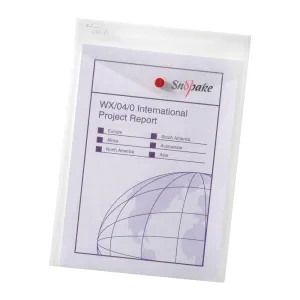 Snopake Polyfile Portrait A7 Clear 13306 pack of 5