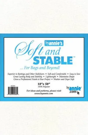 Soft and Stable 18" x 58" White