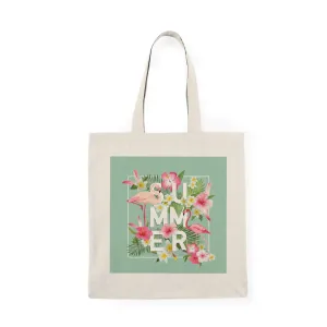 Summer - Natural Tote Bag ~ Sharon Dawn Collection