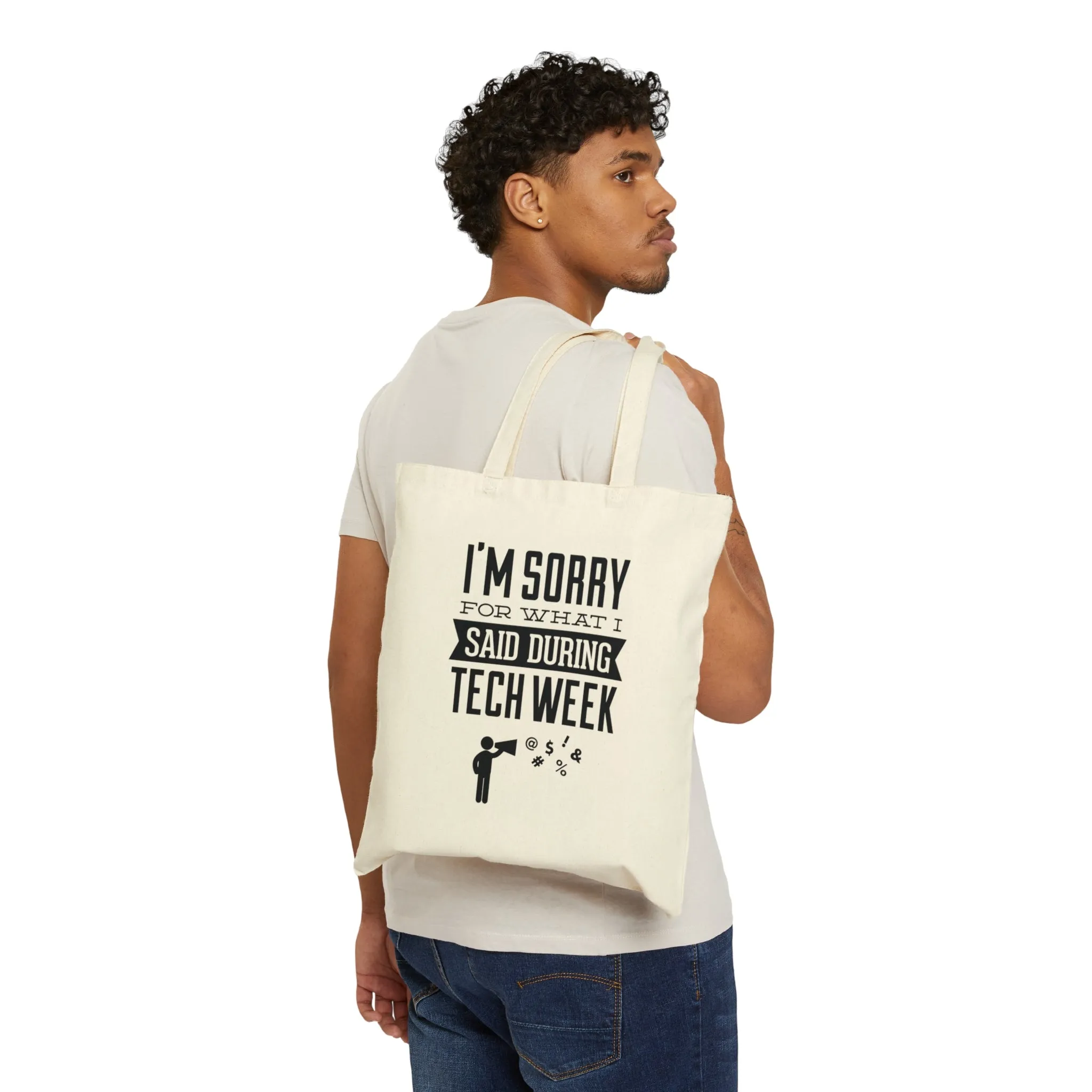 Tech Week Canvas Tote