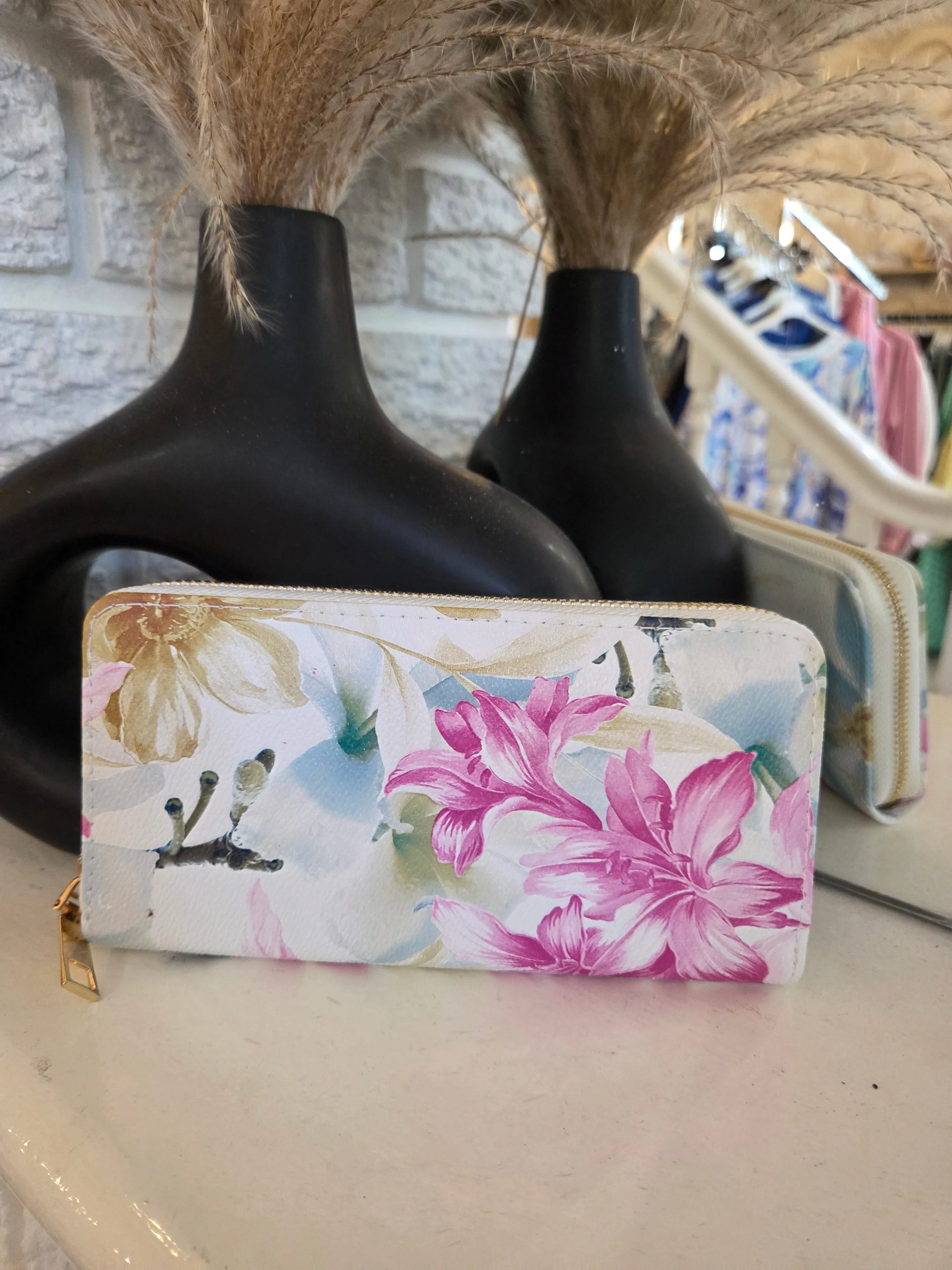 The floral purse