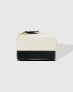 TILLY CARDHOLDER BLACK/VANILLA