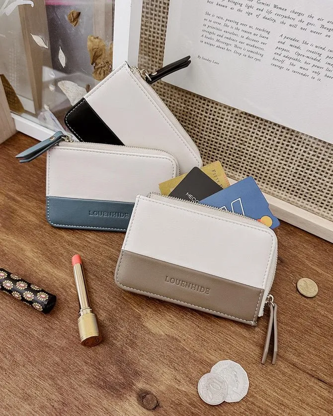 TILLY CARDHOLDER BLACK/VANILLA