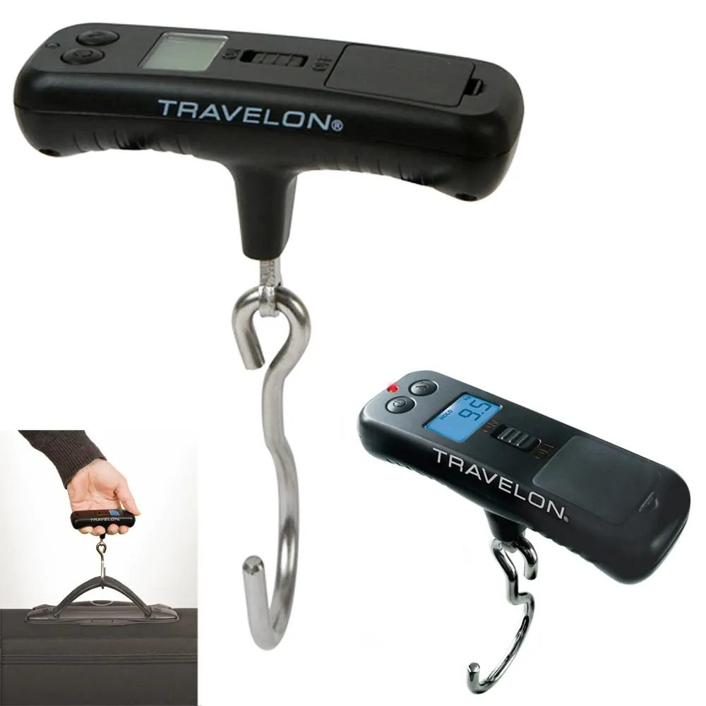 Travelon Digital Hanging Scale 110LB Baggage Luggage Suitcase Weight Portable