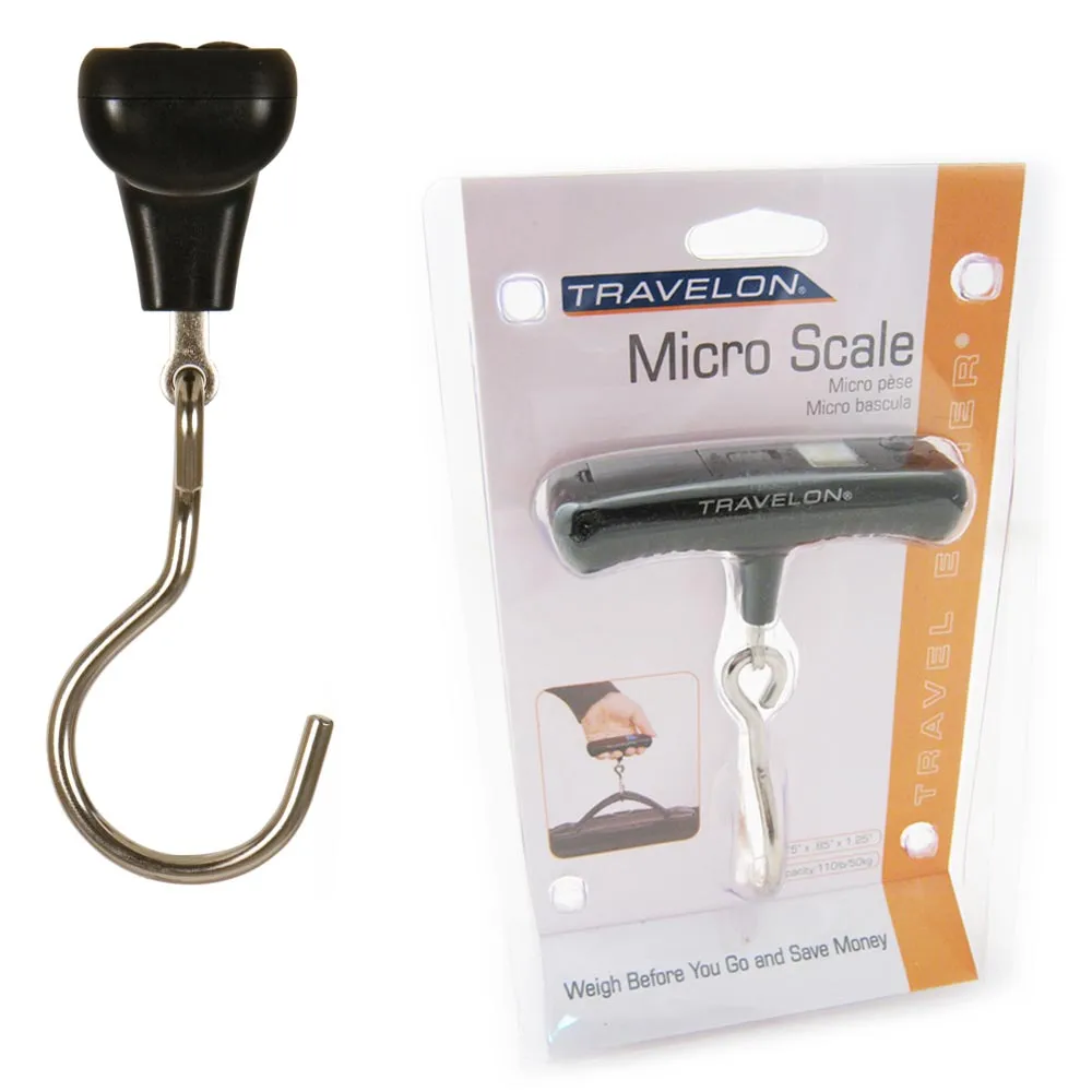 Travelon Digital Hanging Scale 110LB Baggage Luggage Suitcase Weight Portable