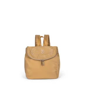 US POLO WOMEN SPRINGF.FLAP BACKPACK NYLON IN NUDE