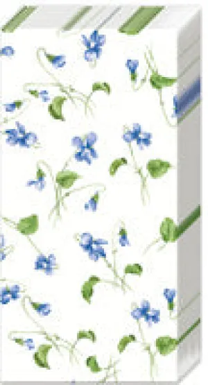 VIOLA WHITE Pocket Tissues