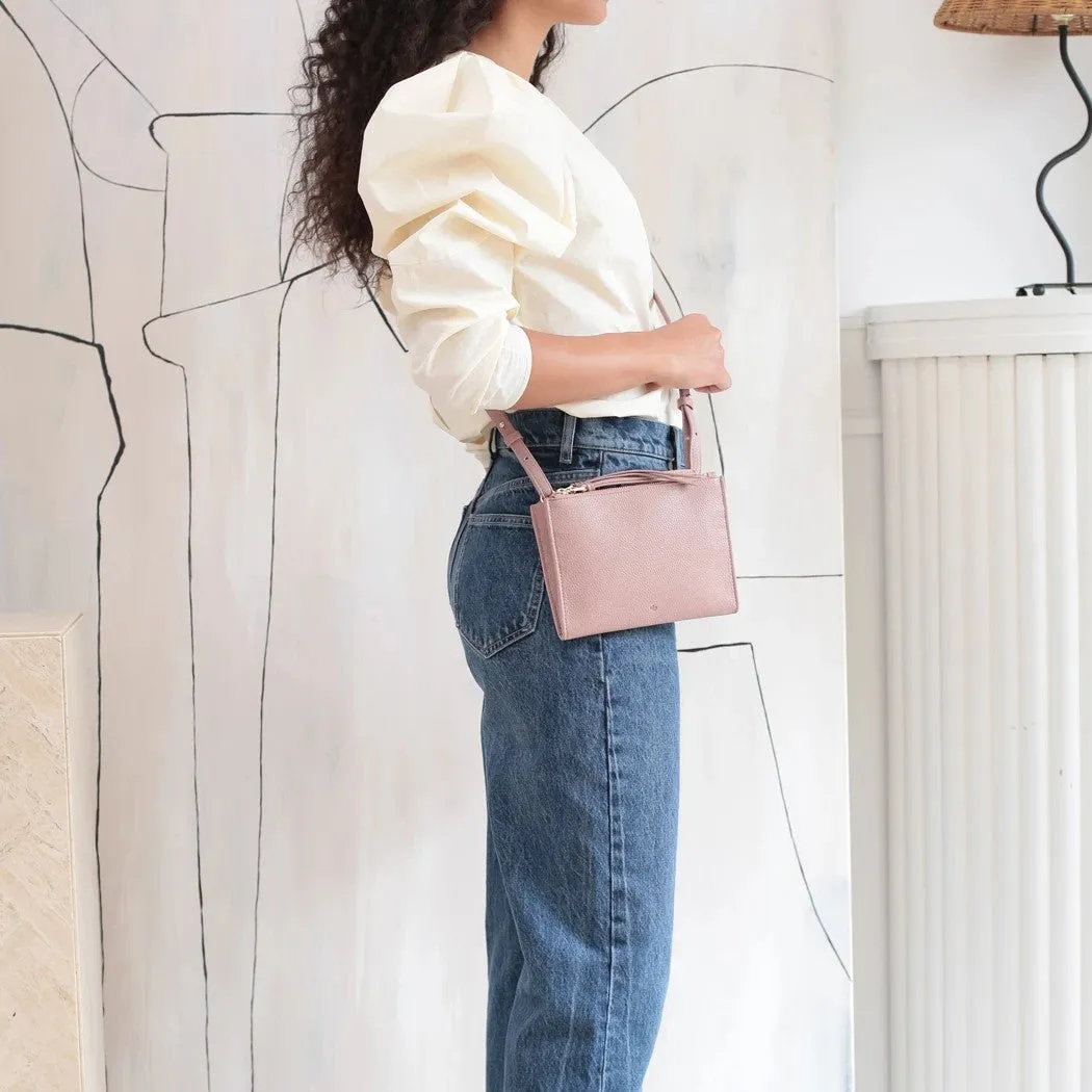 Wallet Crossbody (Rose)