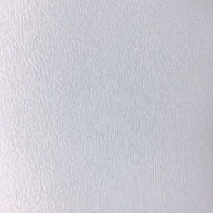 White Soft Skin PVC Faux Leather Vinyl Fabric