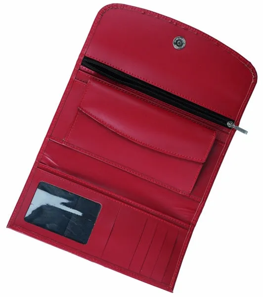 Women Essential Everyday Leather Clutch Wallet