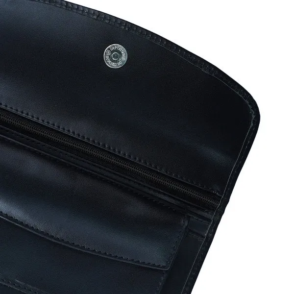Women Essential Everyday Leather Clutch Wallet