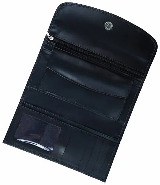 Women Essential Everyday Leather Clutch Wallet