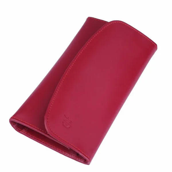 Women Essential Everyday Leather Clutch Wallet