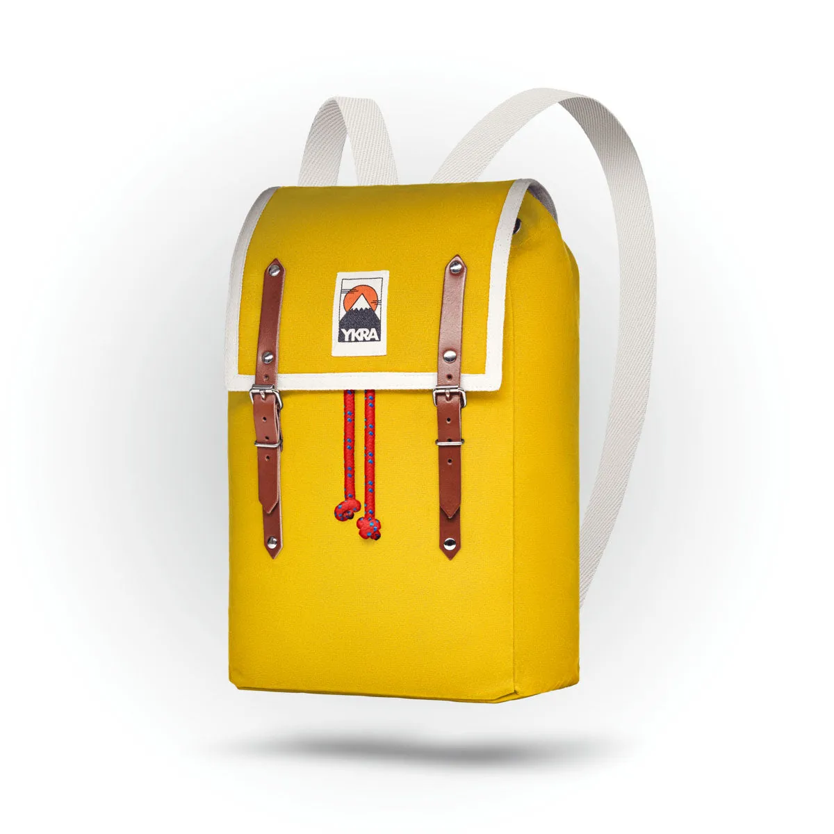 YKRA Matra Mini Cotton Strap Backpack Yellow